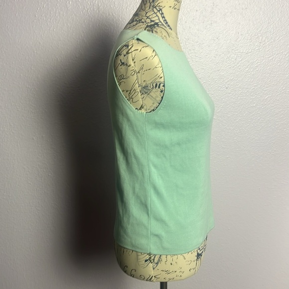 Mint Color Layering Tank - Picture 2 of 4
